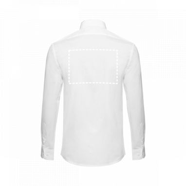 BATALHA. Мужская рубашка popeline, цвет белый  размер L - 30212-106-L- Фото №5