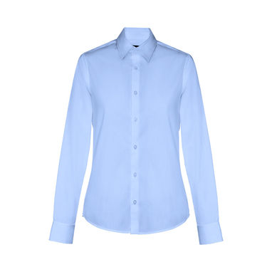 BATALHA WOMEN. Женская рубашка popeline, цвет голубой  размер L - 30213-124-L- Фото №1