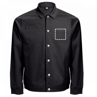 BRATISLAVA. Мужская рабочая куртка, цвет черный  размер 3XL - 30248-103-3XL- Фото №2