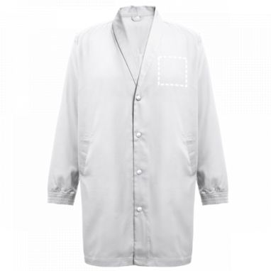 MINSK. Робочий халат унісекс, колір білий  розмір 3XL - 30250-106-3XL- Фото №5