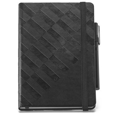 GEOMETRIC Notebook. Блокнот, цвет черный - 93596-103- Фото №1