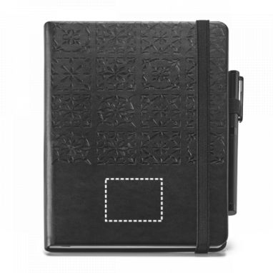 TILES Notebook. Блокнот, цвет черный - 93737-103- Фото №2