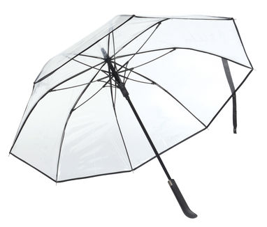Зонт автоматический VIP, цвет прозрачный, чёрный - 56-0103401- Фото №1