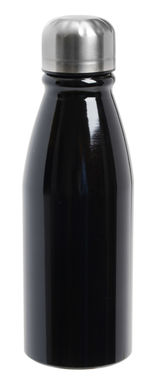Бутылка алюминиевая FANCY, цвет серебристый, чёрный - 56-0304280- Фото №1
