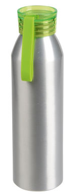 Пляшка алюмінієва COLOURED, колір яблучно-зелений - 56-0304428- Фото №1