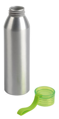 Пляшка алюмінієва COLOURED, колір яблучно-зелений - 56-0304428- Фото №2