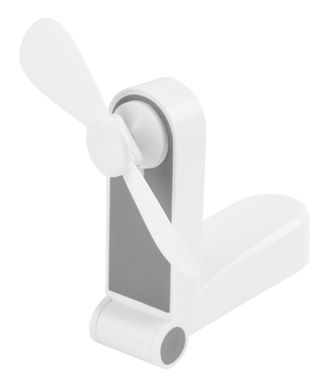 Вентилятор кишеньковий MISTRAL, колір білий, сірий - 56-0406324- Фото №1
