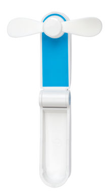 Вентилятор кишеньковий MISTRAL, колір білий, синій - 56-0406325- Фото №3