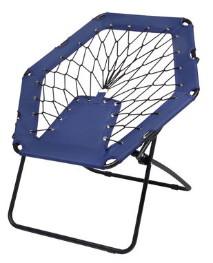 Банджи-стул CHILL OUT, цвет синий, чёрный - 56-0603518- Фото №1