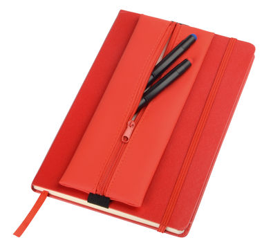 Пенал для карандашей KEEPER А5, цвет красный - 56-1101743- Фото №2