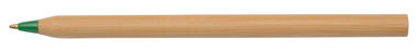 Ручка кулькова бамбукова ESSENTIAL, колір зелений, коричневий - 56-1101940- Фото №1