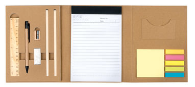 Набір для письма SCHOOL DAYS, колір коричневий - 56-1103106- Фото №1