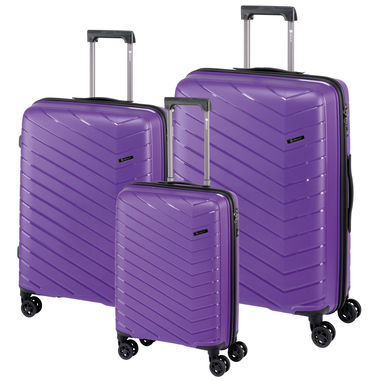 Набір валіз ORLANDO, колір фіолетовий - 56-2210004- Фото №1