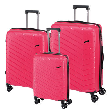 Набор чемоданов ORLANDO, цвет пурпурный - 56-2210008- Фото №1