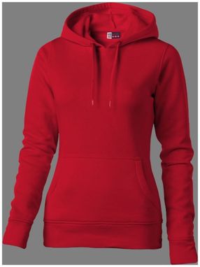 Жіночий светр з капюшоном Jackson, колір червоний  розмір S - XXL - 31227252- Фото №1