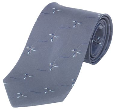 Краватка Tienamic, колір попелясто-сірий - AP1121-08- Фото №1