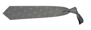 Краватка Tienamic, колір середньо-сірий - AP1121-09A- Фото №1