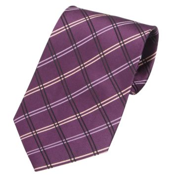 Краватка Tienamic, колір темно-фіолетовий - AP1121-31A- Фото №1