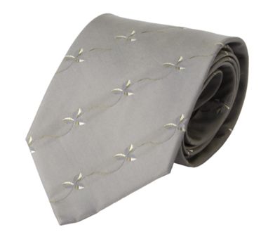 Краватка Tienamic, колір сірий - AP1121-44A- Фото №1