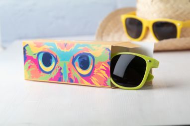 Коробка, що виготовляється на замовлення, Creabox Sunglasses A, колір білий - AP718243-01- Фото №4