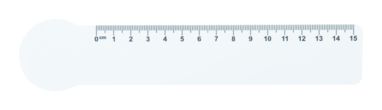 Лінійка Couler 15 см, колір білий - AP718345-B- Фото №2