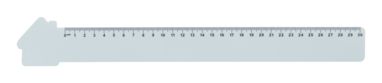 Лінійка Couler 30 см, колір білий - AP718346-A- Фото №2