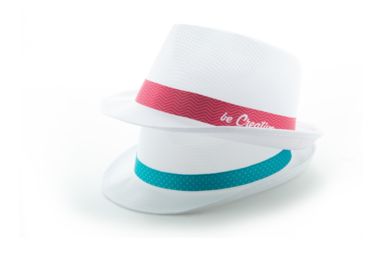 Лента для соломенной шляпы под сублимацию Subrero , цвет белый - AP718367- Фото №2