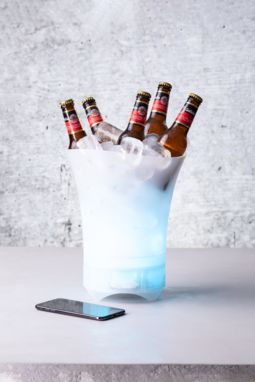 Ведерко для льда с динамиком Trobel, цвет белый - AP721360-01- Фото №17
