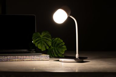 Лампа настільна багатофункціональна Lerex, колір білий - AP721373-01- Фото №10