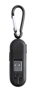 Зарядный кабель c USB Gatil, цвет черный - AP721403-10- Фото №4