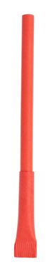Ручка кулькова з переробленого паперу Valvek, колір червоний - AP721418-05- Фото №1