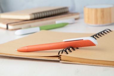 Ручка шариковая Fertol, цвет оранжевый - AP721419-03- Фото №3