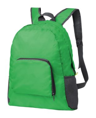 Рюкзак складаний Mendy, колір зелений - AP721435-07- Фото №1