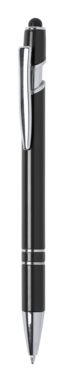 Ручка-стилус кулькова Parlex, колір чорний - AP721437-10- Фото №1
