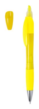 Ручка шариковая Lakan, цвет желтый - AP721453-02- Фото №4
