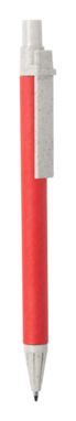 Ручка шариковая Salcen, цвет красный - AP721456-05- Фото №1