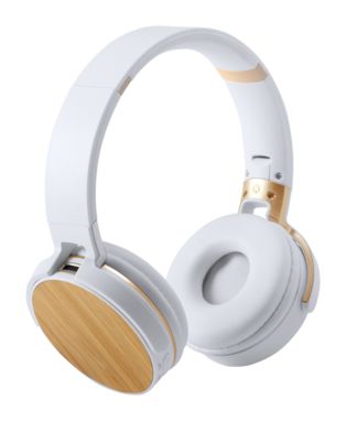Навушники з Вluetooth Treiko, колір білий - AP721523-01- Фото №2
