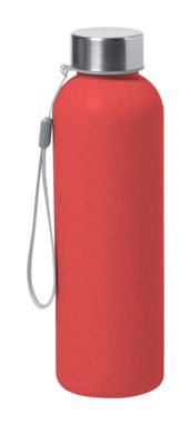 Бутылка спортивная Dolken, цвет красный - AP721536-05- Фото №1