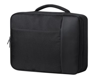 Рюкзак для документов Hurkon, цвет черный - AP721553-10- Фото №2