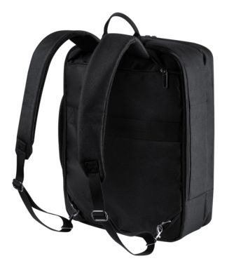 Рюкзак для документов Hurkon, цвет черный - AP721553-10- Фото №3