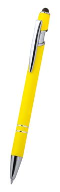 Ручка-стилус шариковая  Lekor, цвет желтый - AP721601-02- Фото №2
