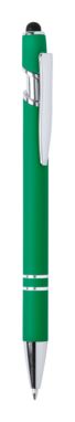 Ручка-стилус шариковая  Lekor, цвет зеленый - AP721601-07- Фото №1
