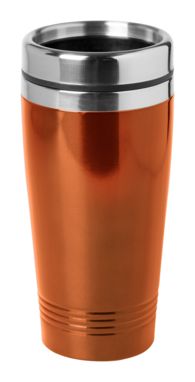Термокружка Domex, цвет оранжевый - AP721614-03- Фото №1