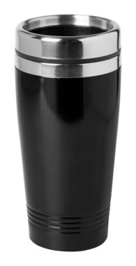 Термокружка Domex, цвет черный - AP721614-10- Фото №1
