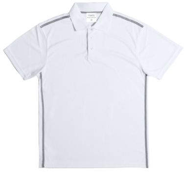 Рубашка поло спортивная Tecnic Barclex, цвет белый  размер L - AP721640-01_L- Фото №2