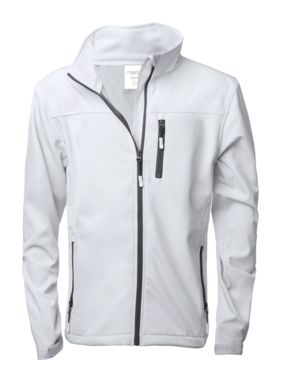 Куртка Softshell Blear, цвет белый  размер S - AP721641-01_L- Фото №2
