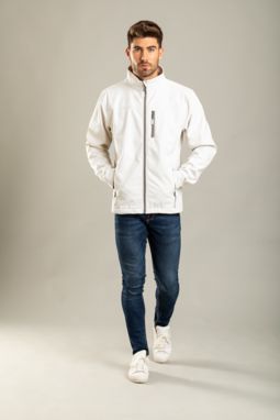 Куртка Softshell Blear, цвет белый  размер S - AP721641-01_L- Фото №3