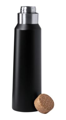 Бутылка спортивная Anukin, цвет черный - AP721676-10- Фото №2