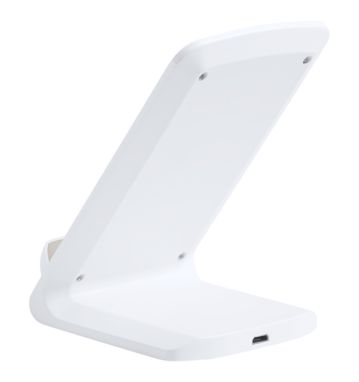 Зарядний пристрій бездротовий-тримач мобільного телефону Tarmix, колір білий - AP721683-01- Фото №2