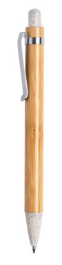 Ручка кулькова бамбукова Треполя, колір бежевий - AP721721-00- Фото №2